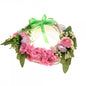 Handmade Decoration Spring-Summer Themed Flower Wreath – Diverse Colors